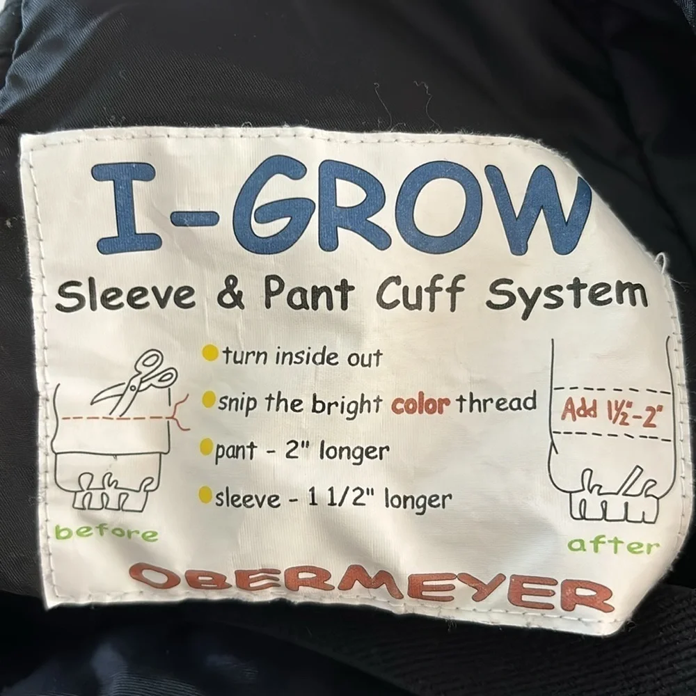 Obermeyer child’s bibbed snow pants
